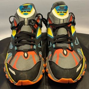 REEBOK DMX TRAIL SHADOW MENS RUNNING EF8740 CDGRY/CONBLU/VIVDOR SHOE Size 10.5